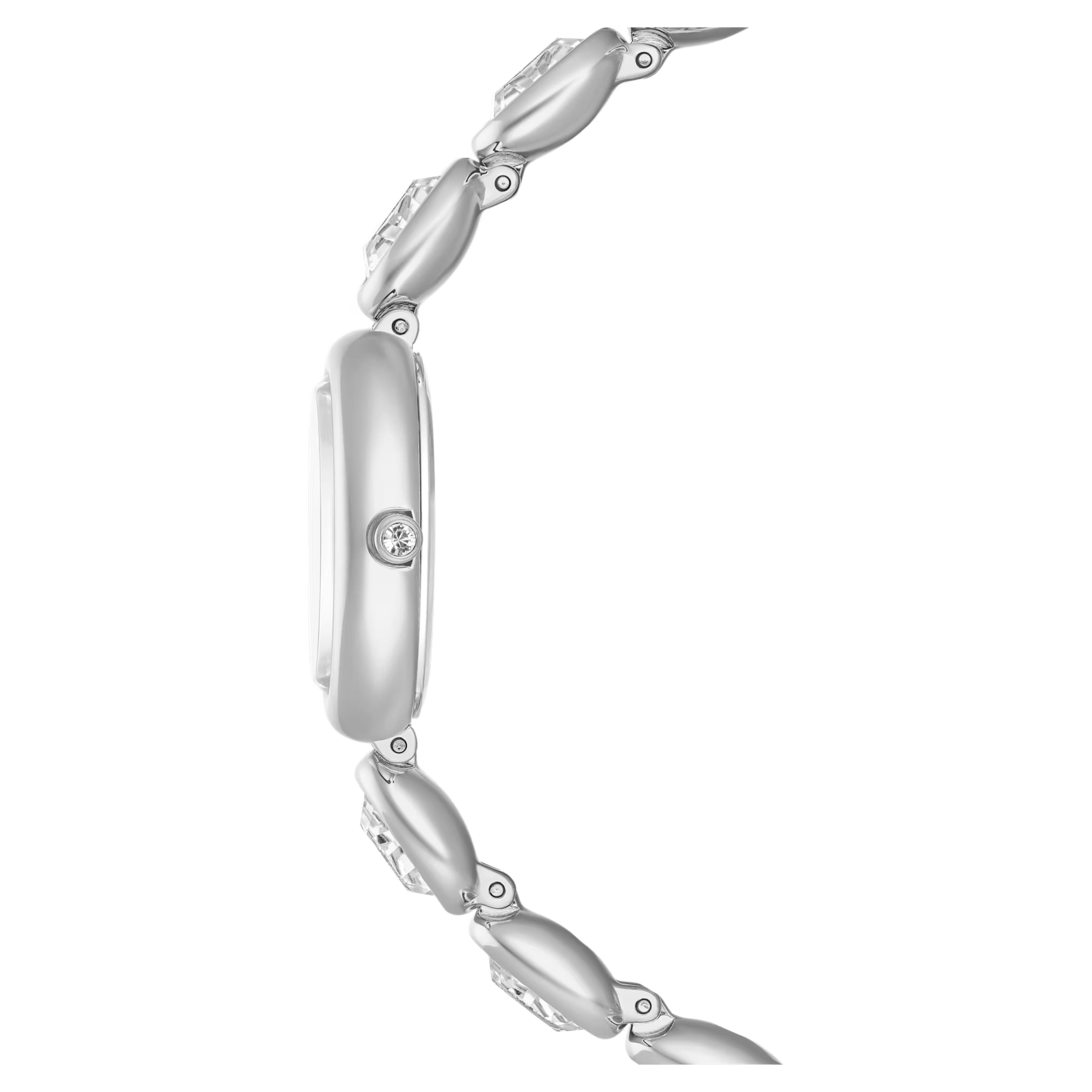 Orologio Imber oval Fabbricato in Svizzera, Bracciale di metallo, Tono argentato, Acciaio inossidabile