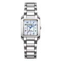 Orologio Lady Square Eco-Drive in Acciaio e Zaffiro EW5600-87D - OROLOGIO