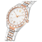 Orologio Matrix date Fabbricato in Svizzera, Bracciale di metallo, Tono oro rosa, Mix di finiture