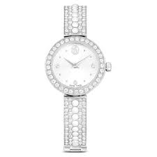 Orologio Matrix pearl bangle Fabbricato in Svizzera Bracciale in cristallo Bianco Acciaio inossidabile - OROLOGIO