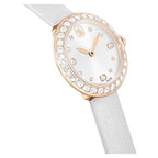 Orologio Matrix Tennis Fabbricato in Svizzera Cinturino in pelle Grigio Finitura in tono oro rosa - OROLOGIO