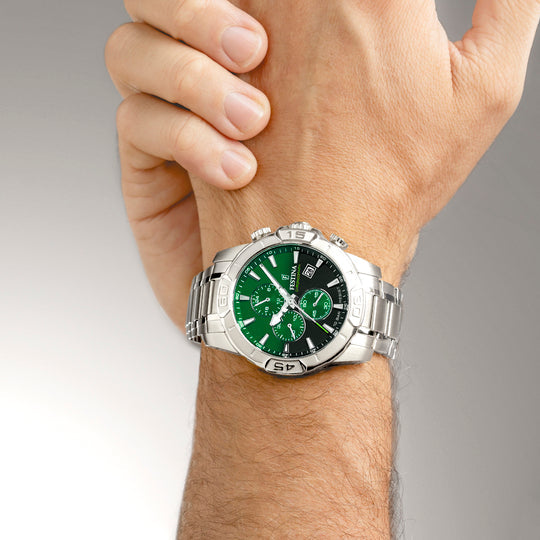 OROLOGIO TIMELESS CHRONOGRAPH VERDE - OROLOGIO