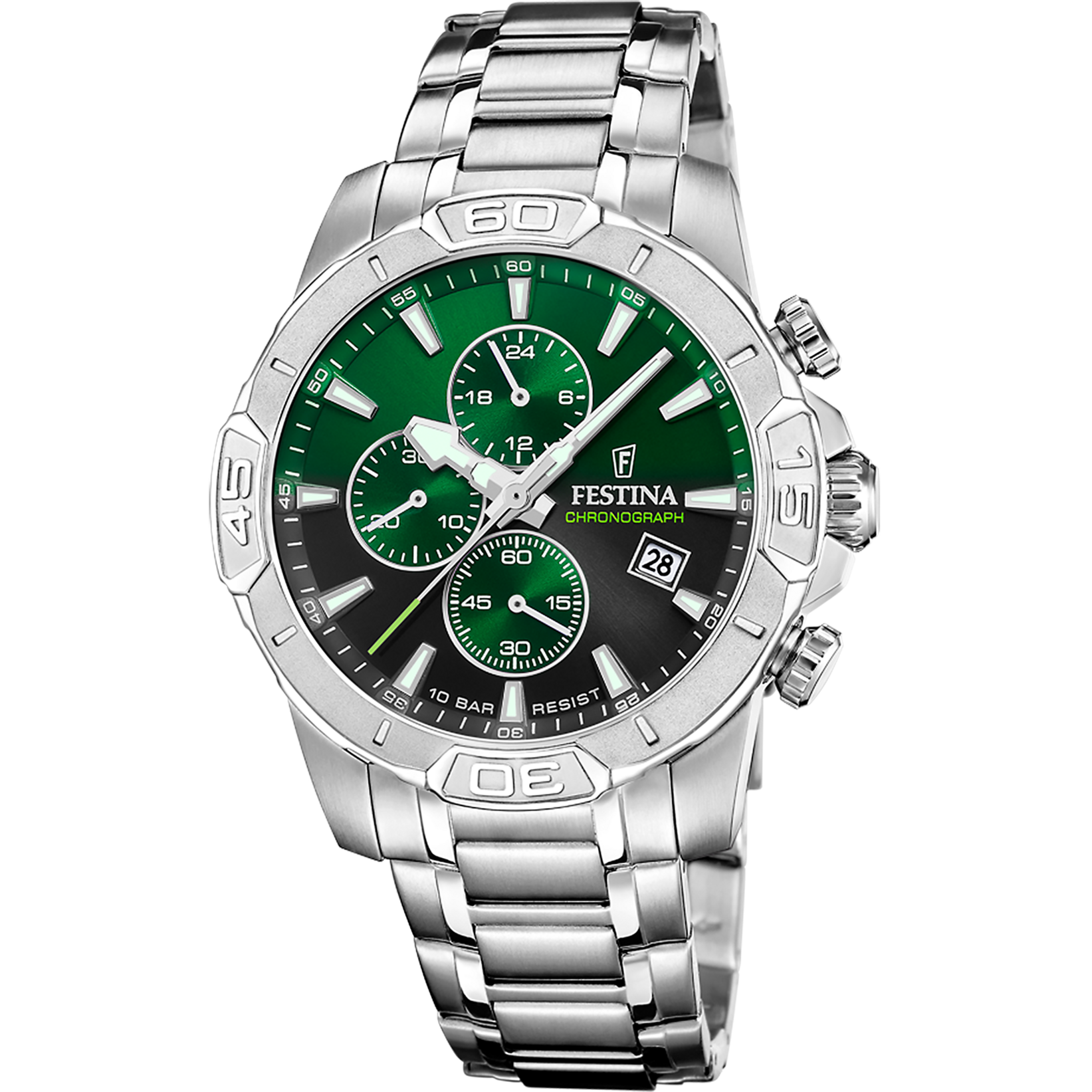 OROLOGIO TIMELESS CHRONOGRAPH VERDE - OROLOGIO