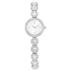 Orologio Una Angelic Bracciale in cristallo, Tono argentato, Acciaio inossidabile