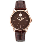 Orologio Uomo Philip Watch Anniversary al Quarzo - Cassa Rose Gold e Cinturino Marrone - R8251150012 - OROLOGIO