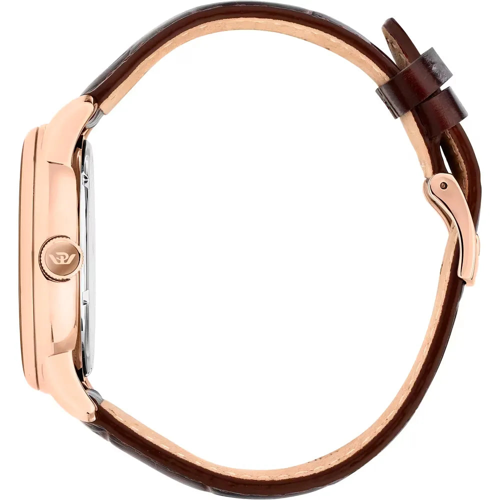 Orologio Uomo Philip Watch Anniversary al Quarzo - Cassa Rose Gold e Cinturino Marrone - R8251150012 - OROLOGIO