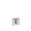 PANDORA Petite Butterfly in Pink & Silver - CHARM