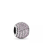 Pandora Pink Pavé Ball Charm - CHARM