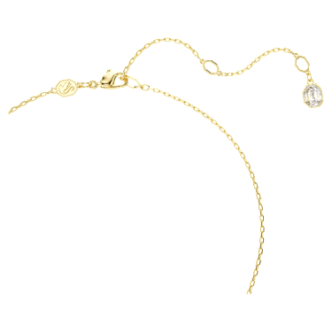 Pendente a Y Idyllia Taglio misto Fiore Multicolore Placcato color oro - COLLANA