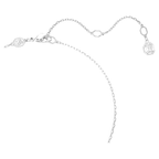 Pendente Dextera Taglio Round Bianco Placcato rodio - COLLANA