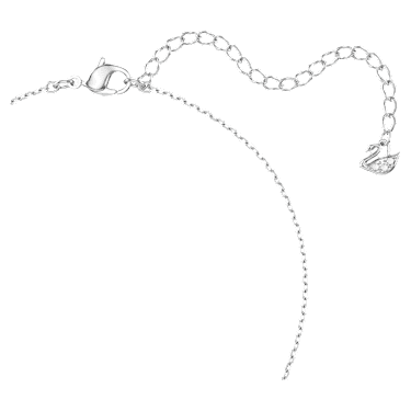 Pendente Matrix SWAROVSKI - Taglio squadrato Blu Placcato rodio. - COLLANE