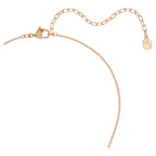 Pendente Mesmera Taglio Marquise, Bianco, Finitura oro rosa 18K