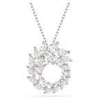 Pendente Mesmera Taglio Marquise, Bianco, Placcato rodio