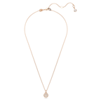 Pendente Meteora Bianco, Placcato color oro rosa