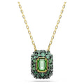 Pendente Sublima Taglio ottagonale, Verde, Finitura oro 18K