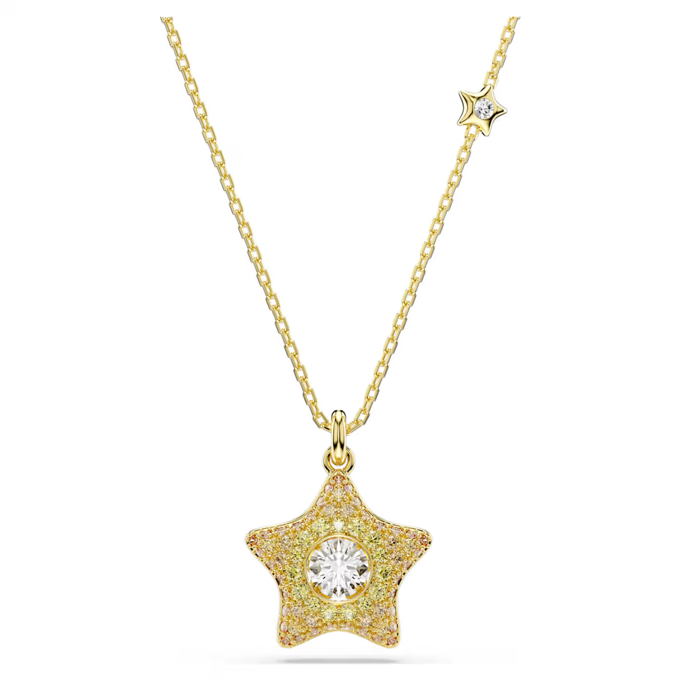 Pendente Sublima Taglio Round, Stella, Multicolore, Finitura oro 18K