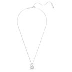 Pendente Swan Taglio misto Cigno Bianco - COLLANA
