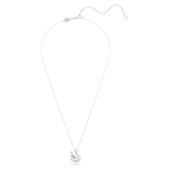 Pendente Swan Taglio misto Cigno Blu - COLLANA
