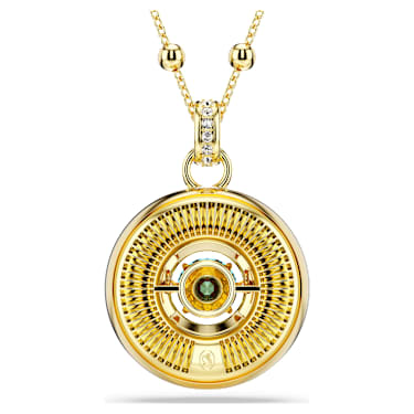 Pendente Symbolica Evil eye Medio Multicolore Placcato color oro SWAROVSKI - COLLANE