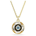 Pendente Symbolica Evil eye Piccolo Multicolore Placcato color oro SWAROVSKI - COLLANE