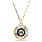Pendente Symbolica Evil eye Piccolo Multicolore Placcato color oro SWAROVSKI - COLLANE