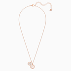 PENDENTE TAHLIA DOUBLE, ROSA, PLACCATO COLOR ORO ROSA