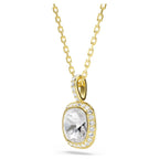 Pendente Una Angelic Taglio Cushion, Bianco, Finitura oro 18K