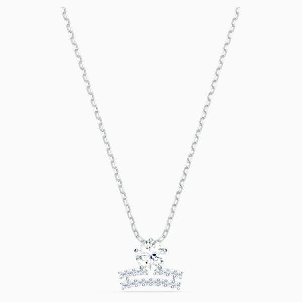 PENDENTE ZODIAC II, BIANCO, MIX DI PLACCATURE BILANCIA