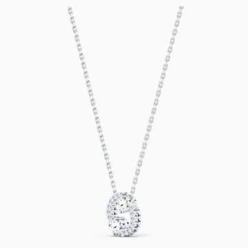 PENDENTE ZODIAC II, BIANCO, MIX DI PLACCATURE CANCRO