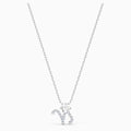 PENDENTE ZODIAC II, BIANCO, MIX DI PLACCATURE CAPRICORNO