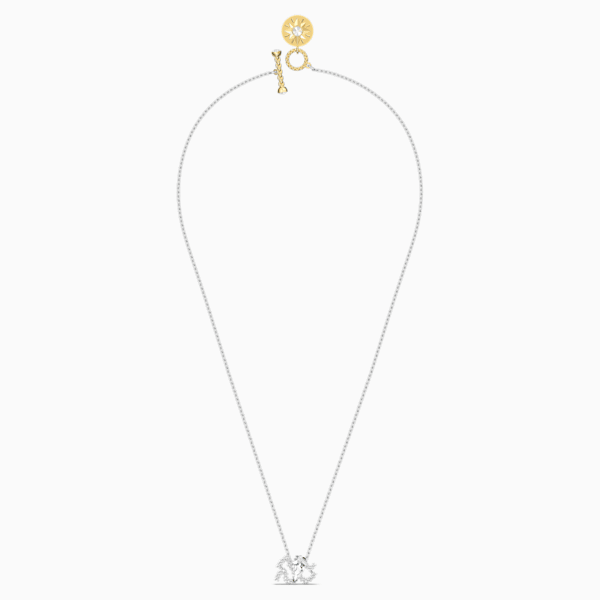 PENDENTE ZODIAC II, BIANCO, MIX DI PLACCATURE
