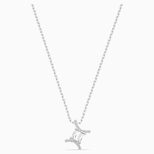 PENDENTE ZODIAC II, BIANCO, MIX DI PLACCATURE GEMELLI