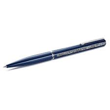 Penna a sfera Crystal Shimmer Glide Blu Laccato blu cromato - PENNE