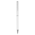 Penna a sfera Crystalline Laccato bianco, cromato
