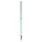 Penna a sfera Crystalline Laccato blu, cromato