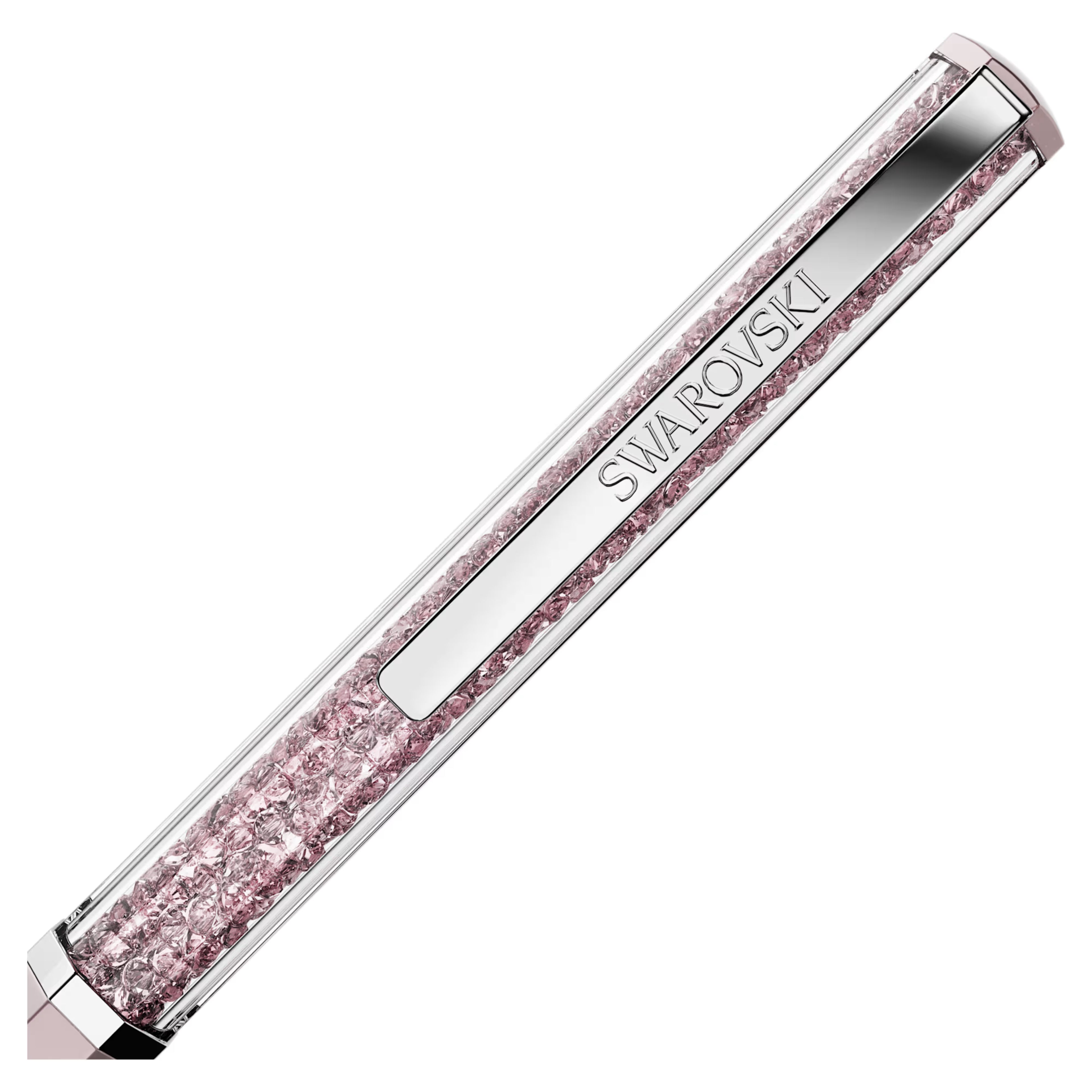 Penna a sfera Crystalline Laccato rosa, cromato