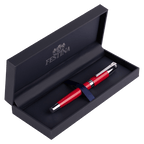 Penna Festina Rossa a Sfera con Piuma