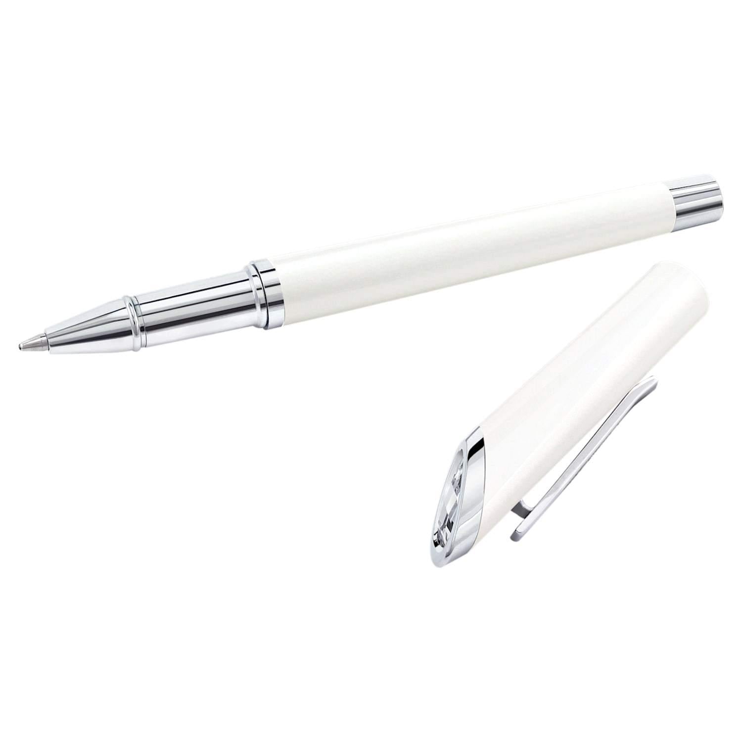 Penna roller Crystal Starlight bianca