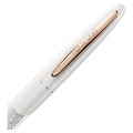 Penna Roller Crystalline Nova Bianca Placcato color oro rosa - PENNE