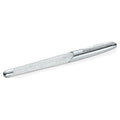 Penna Roller Crystalline Nova bianco, cromato