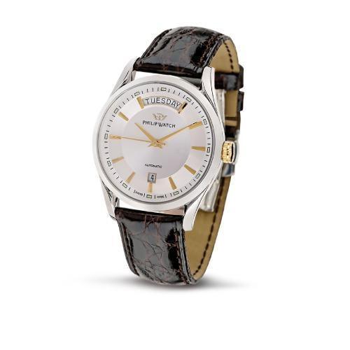 Philip Watch Sunray 3h auto-date silver