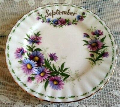 Piatto Dolce Settembre Servizio Del Mese "Royal Albert"