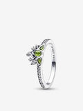 Principesse Disney Tiana Anello Tiara Argento Sterling 925 - 48 - ANELLO