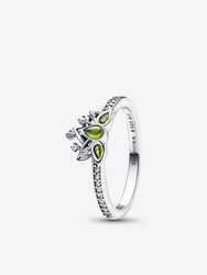 Principesse Disney Tiana Anello Tiara Argento Sterling 925 - 48 - ANELLO