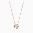 SET SWAROVSKI SPARKLING DANCE CLOVER, ROSA, PLACCATO COLOR ORO ROSA