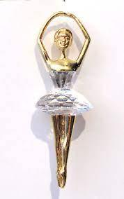 SPILLA BALLERINA SWAROVSKI CRYSTAL
