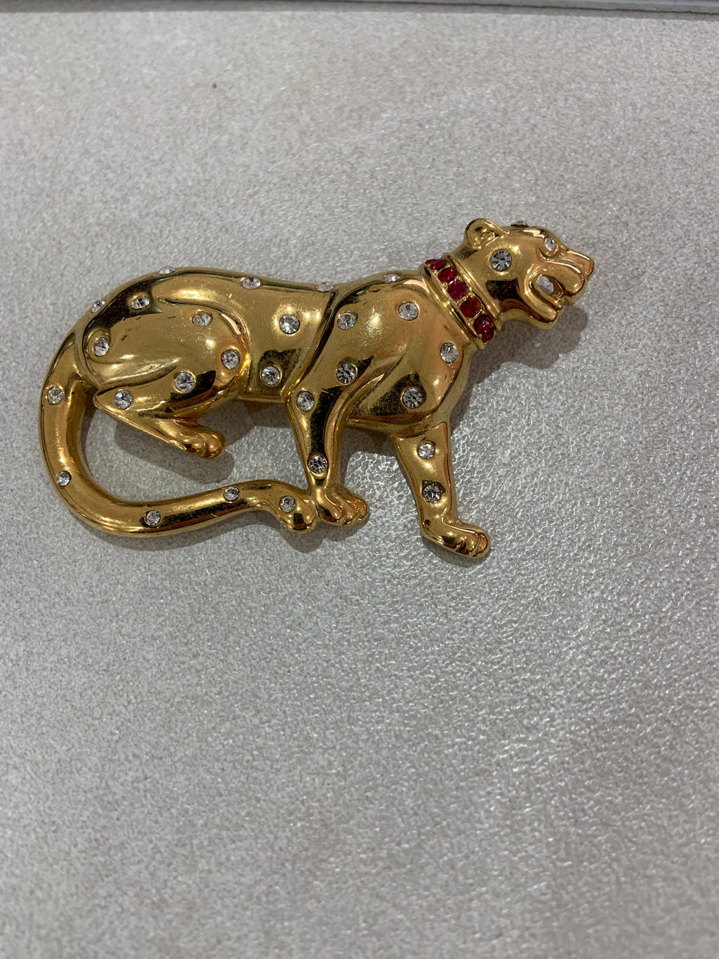 Spilla leopardata Swarovski Vintage - SPILLA