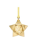 STAR ORNAMENT GOLD TONE SMALL