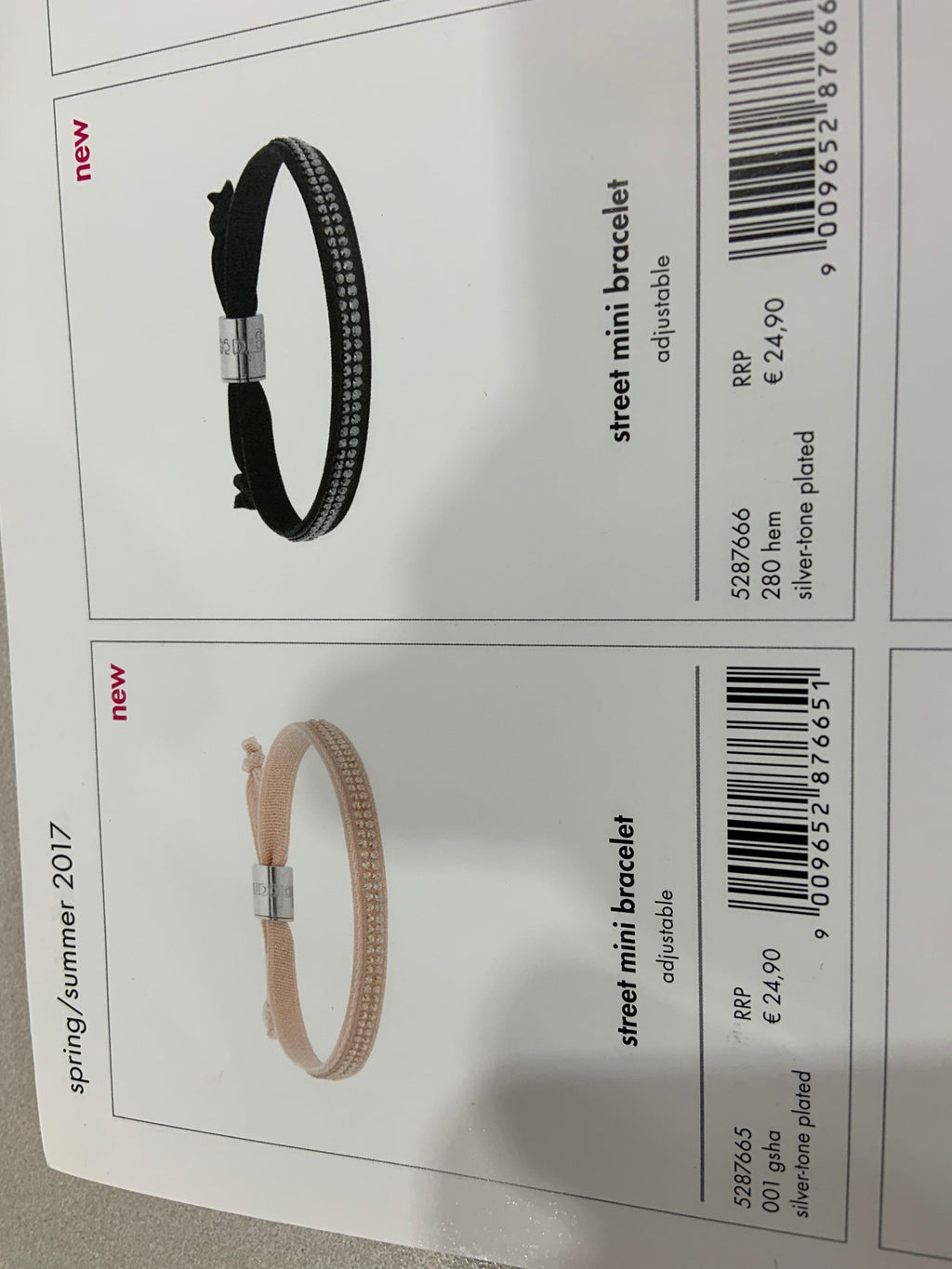 STREET MINI BRACELET NERO