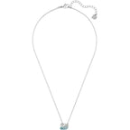 Swarovski collana donna gioielli Swarovski Iconic Swan AZZURRO